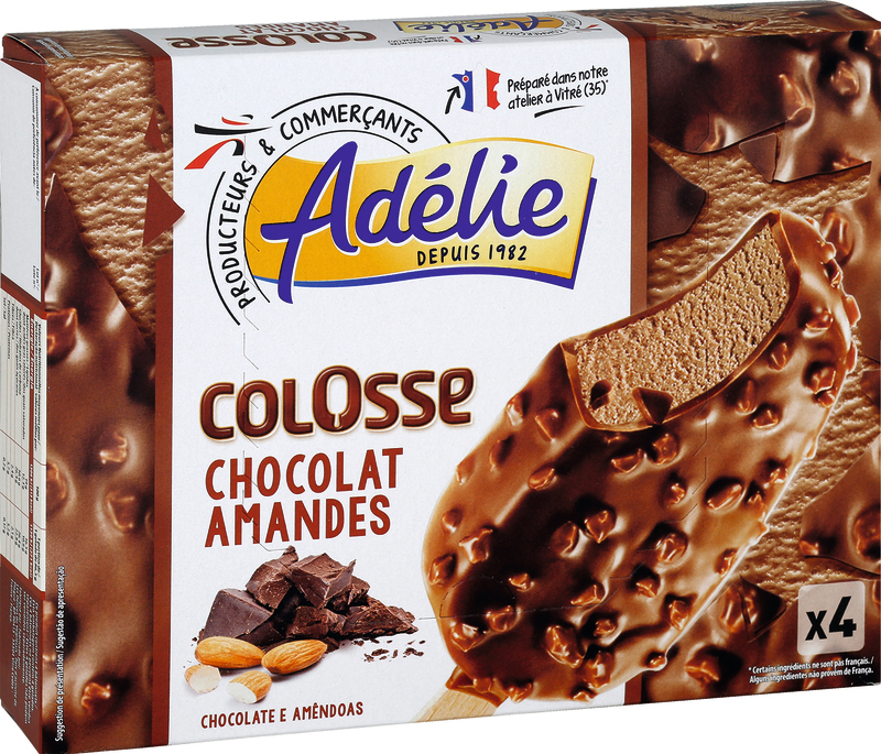COLOSSE CHOCOLAT AMANDES Adélie