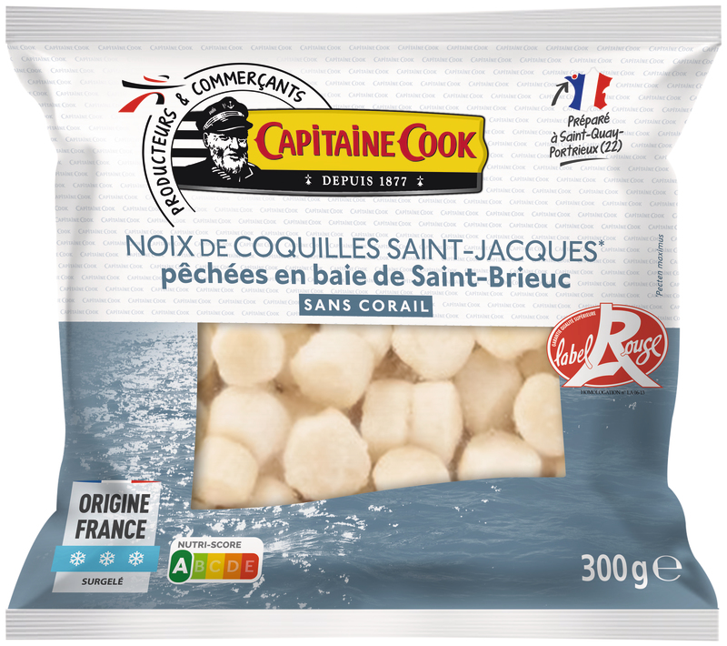 NOIX DE SAINT JACQUES SANS CORAIL SURGELÉES cap...