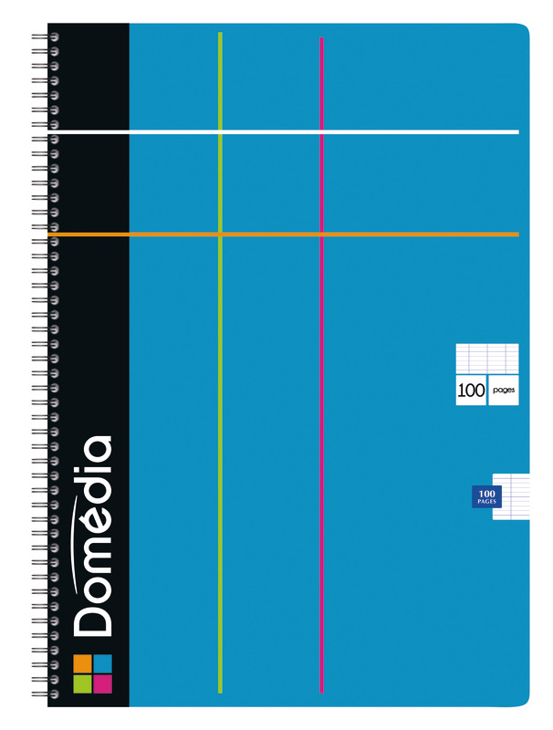 CAHIER RELIURE INTEGRALE A4 DOMEDIA