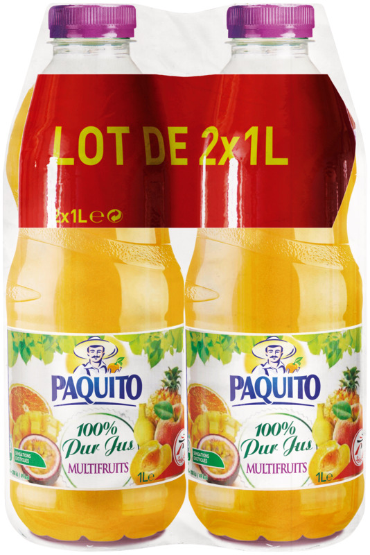 PUR JUS MULTIFRUITS PAQUITO 3250390774242 PAQUITO PUR JUS MULTIFRUITS PAQUITO 3250390774242 PAQUITO