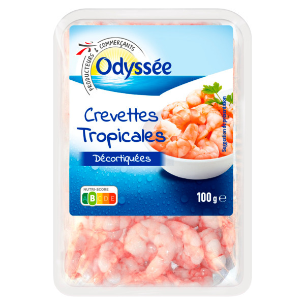 CREVETTES TROPICALES
3250390779544 ODYSSÉE CREVETTES TROPICALES
3250390779544 ODYSSÉE