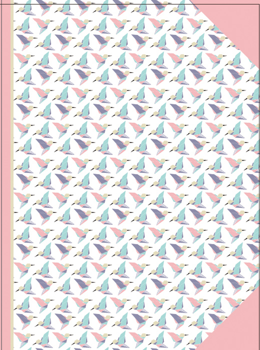 CAHIER 24X32 CM FANTAISIE DOMEDIA