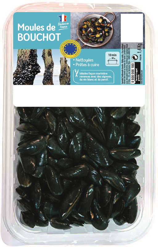  MOULE DE BOUCHOT  code EAN 3250390834281 