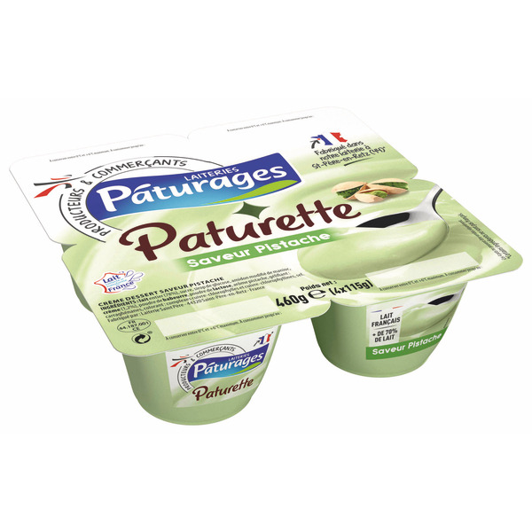PÂTURAGES PATURETTE PISTACHE
 code EAN 3250390839804 