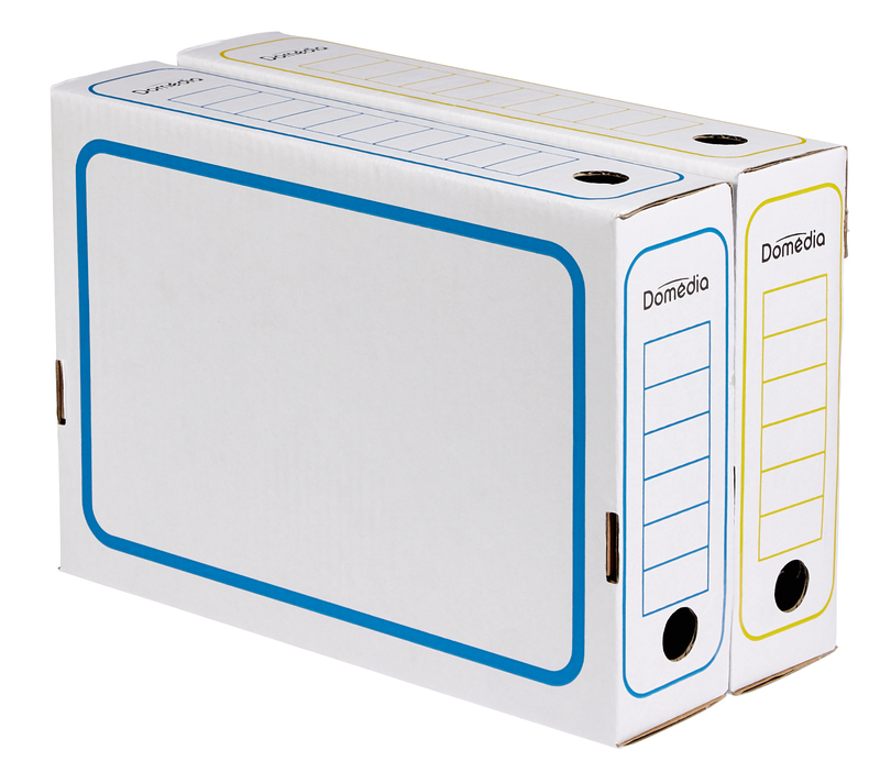 10 BOITES À ARCHIVES DOMEDIA