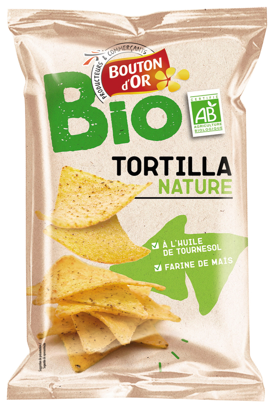 TORTILLA NATURE Bouton d'or bio