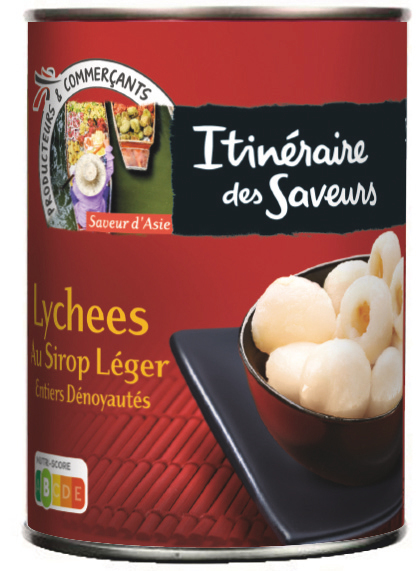 LYCHEES SIROP ITINERAIRE DES SAVEURS