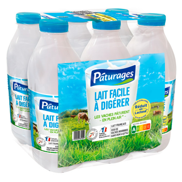 PÂTURAGES LAIT FACILE À DIGÉRER 
 code EAN 3250390884002 