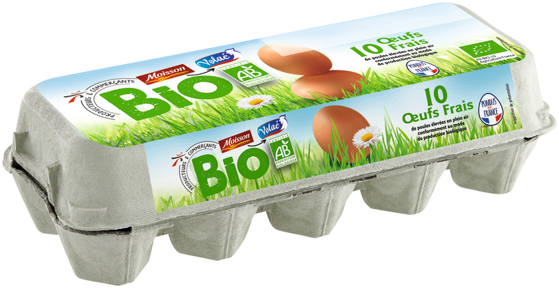 10 ŒUFS BIO Volaé