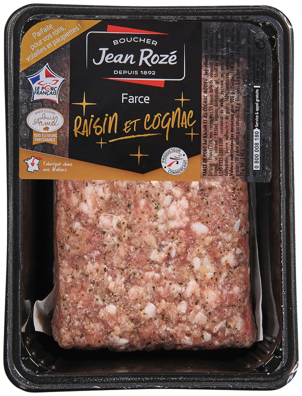 FARCE RAISINS COGNAC Jean Rozé