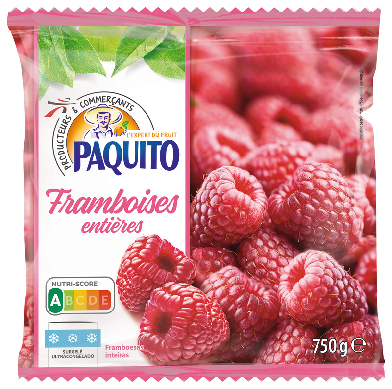 FRAMBOISES SURGELÉES Paquito