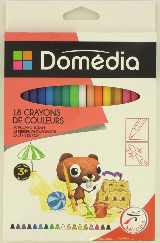 18 CRAYONS DE COULEUR