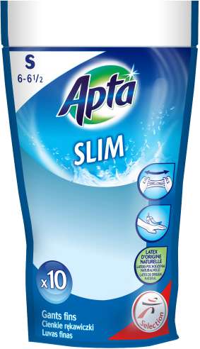 Gants fins x 10 taille S Apta