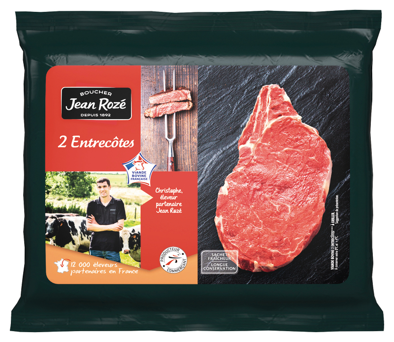 VIANDE BOVINE : 2 ENTRECOTES *** A GRILLER Jean...