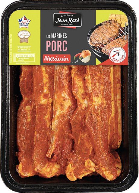 POITRINE DE PORC MARINÉE À LA MEXICAINE Jean Rozé