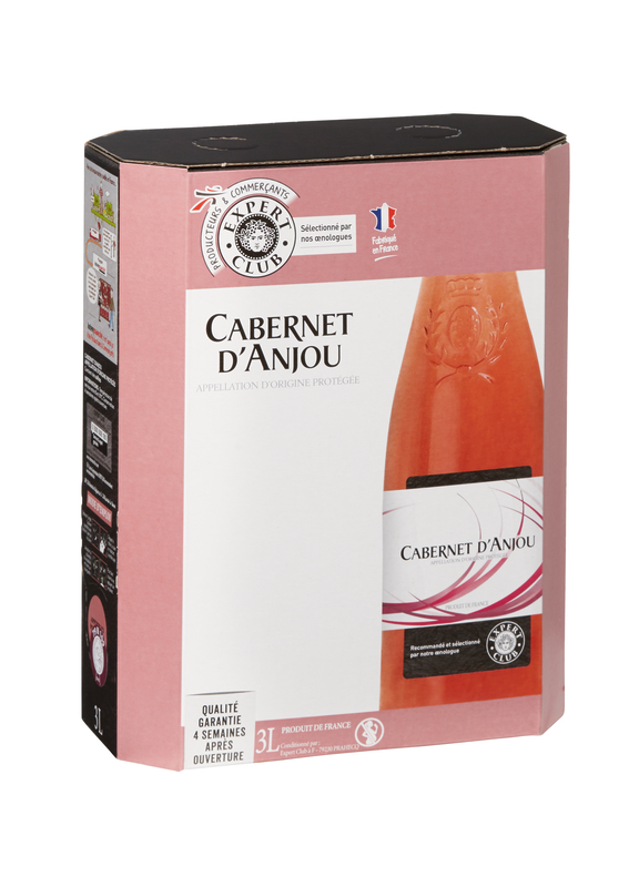 AOP CABERNET D'ANJOU  ROSÉ EXPERT CLUB