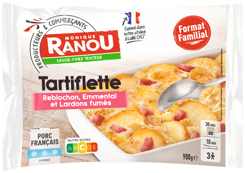 POÊLÉE  TARTIFLETTE SURGELÉE Monique Ranou