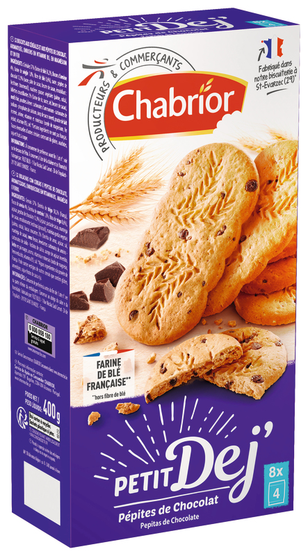 PETIT DEJ' PÉPITES DE CHOCOLAT chabrior