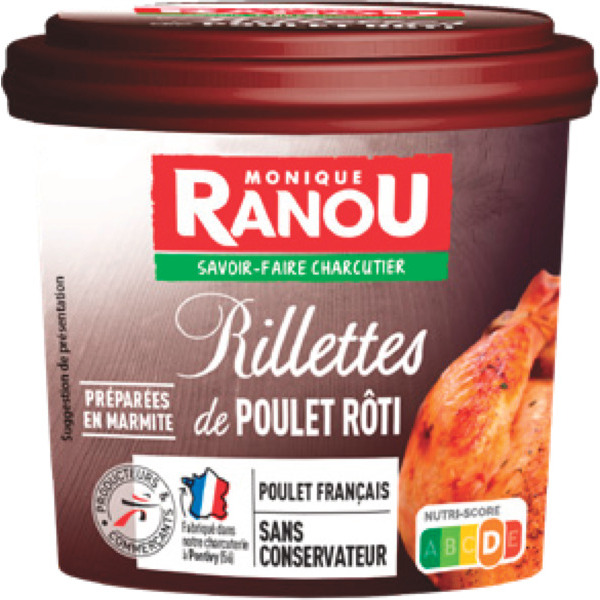 RILLETTES DE POULET RÔTI (2)
