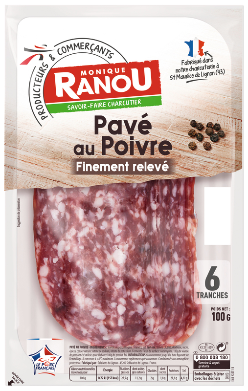PAVÉ AU POIVRE monique ranou