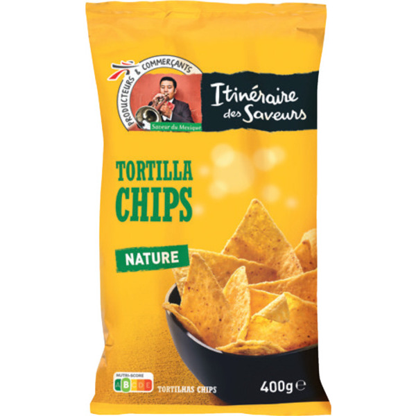 TORTILLA CHIPS  NATURE
ITINÉRAIRE DES SAVEURS