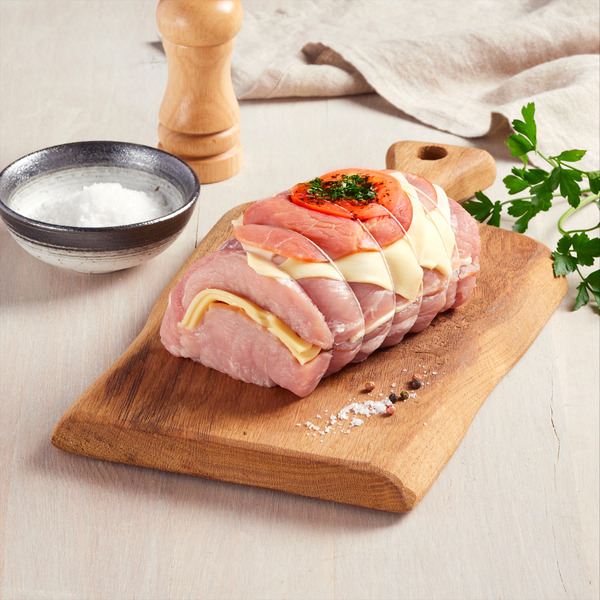 RÔTI FILET DE PORC FAÇON ORLOFF 
