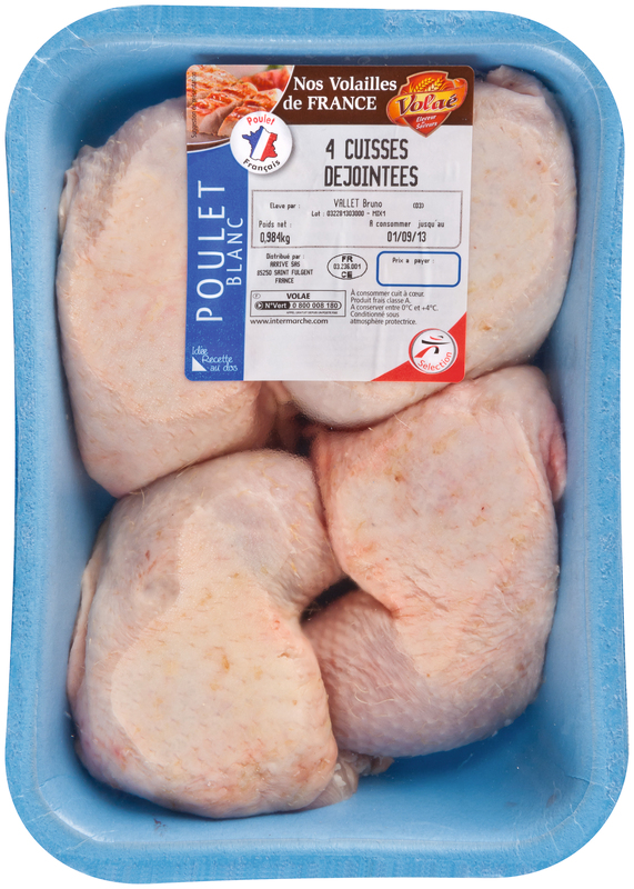 CUISSES DE POULET X 4 VOLAE