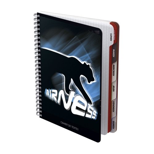 Hamelin 1 Cahier de textes AIRNESS PANTHERE - 17x22cm code EAN 3250391200566 