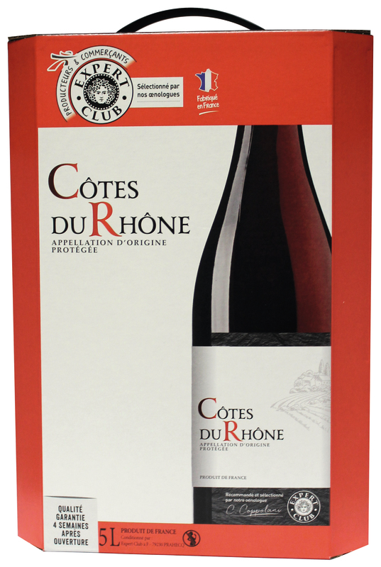 AOP COTES DU RHONE  ROUGE EXPERT CLUB