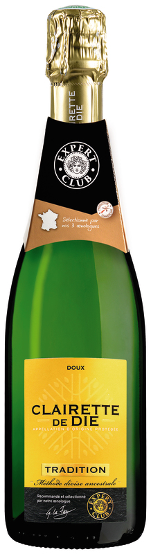 AOP CLAIRETTE DE DIE EXPERT CLUB TRADITION BLANC 