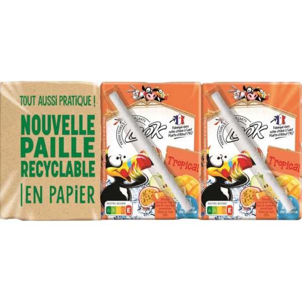 LOOK BOISSON TROPICAL 6X20CL 
 code EAN 3250391295371 