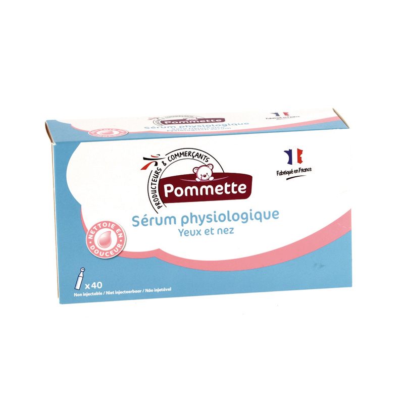 POMMETTE SÉRUM PHYSIOLOGIQUE POMMETTE code EAN 3250391300365 