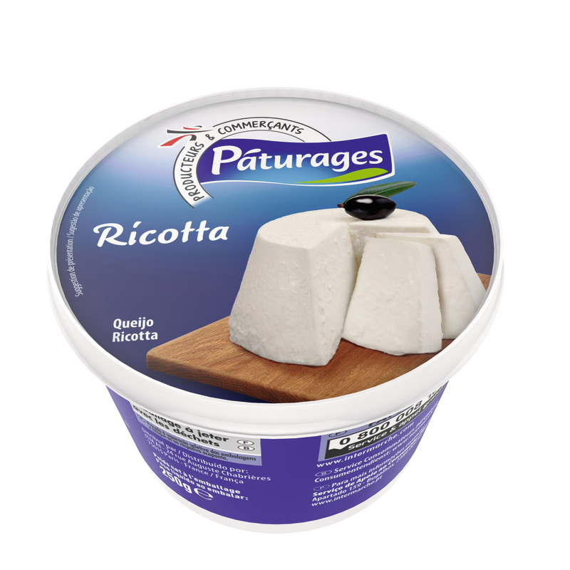 Pâturages RICOTTA Pâturages code EAN 3250391334667 
