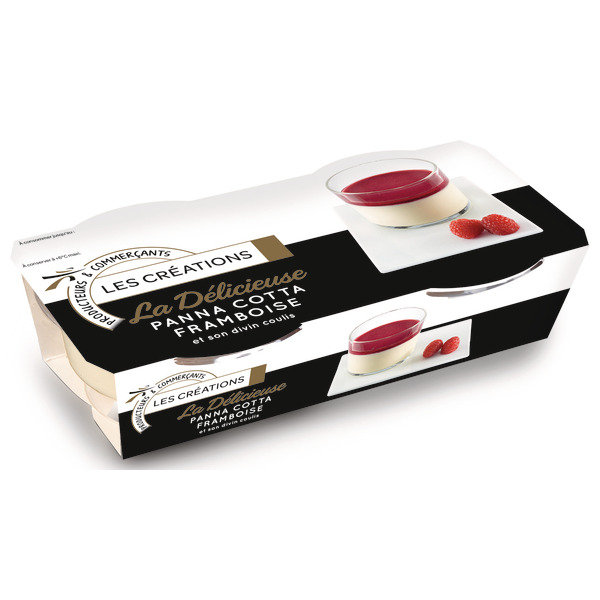 LA DÉLICIEUSE PANNA COTTA FRAMBOISE
