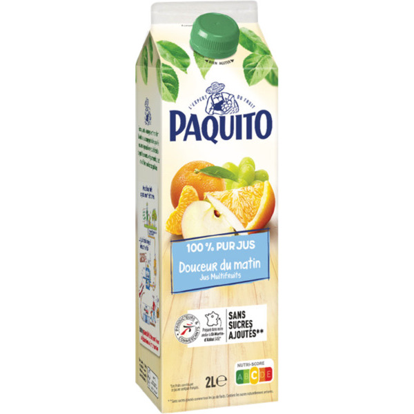 100% PUR JUS DOUCEUR MATIN
PAQUITO