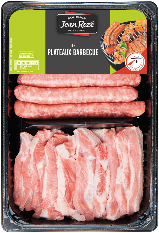 PLATEAU NATURE : 3 CHIPOLATAS + 3 MERGUEZ + 8 T...