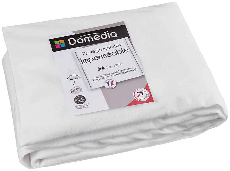 PROTÈGE-MATELAS IMPERMÉABLE 1 PERSONNE Domédia 3250391359943 Domédia PROTÈGE-MATELAS IMPERMÉABLE 1 PERSONNE Domédia 3250391359943 Domédia