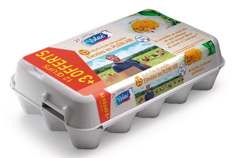 OEUFS PLEIN AIR 12 +3 OFFERTS volae