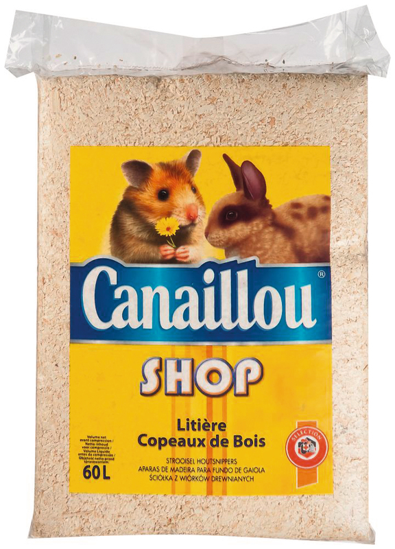 LITIÈRE COPEAUX DE BOIS Canaillou