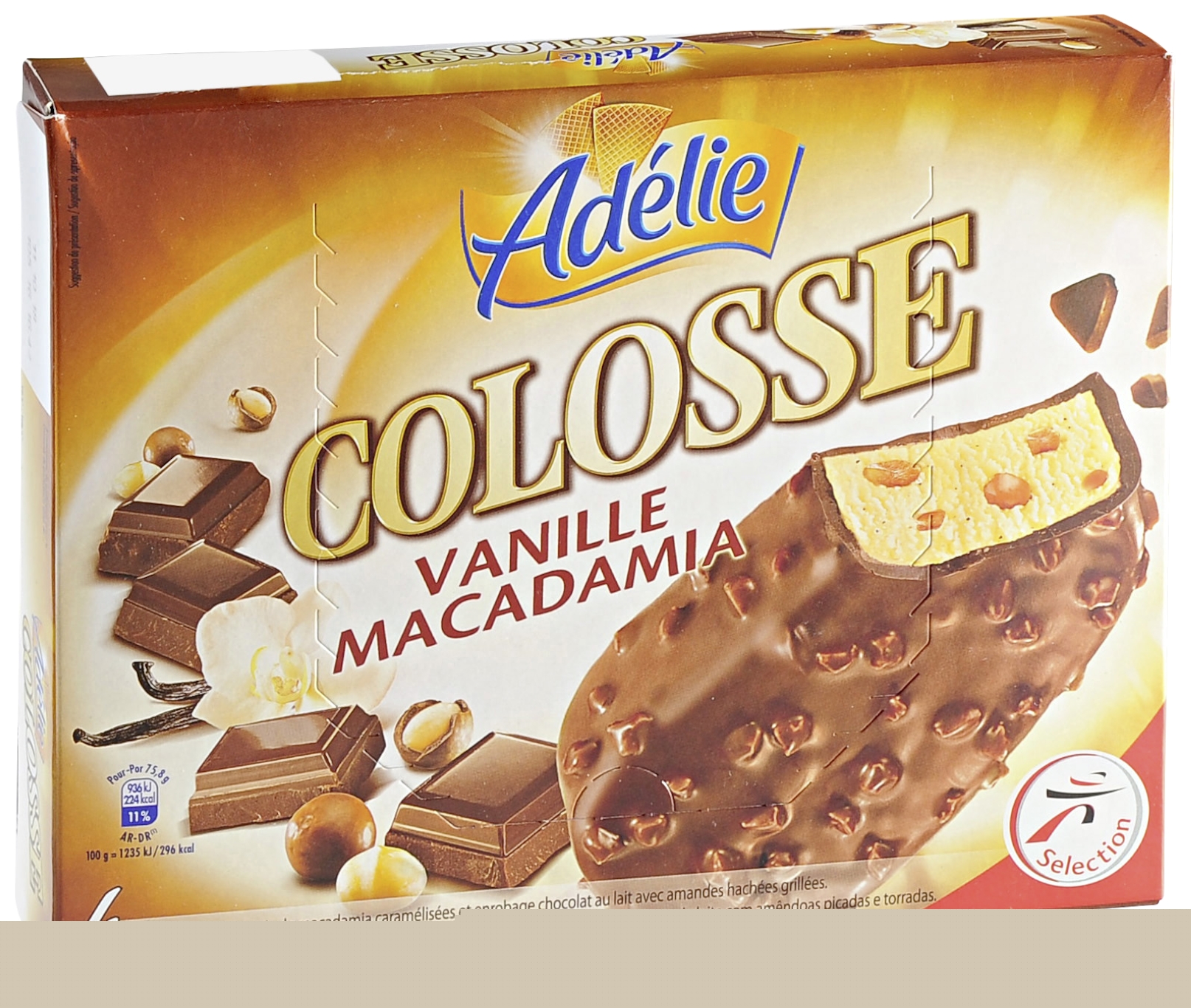 Colosse vanille macadamia Adélie 3250391456031 Adélie Colosse vanille macadamia Adélie 3250391456031 Adélie