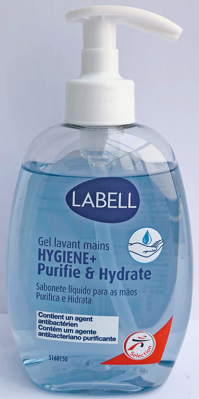 GEL LAVANT HYGIÈNE+ PURIFIE ET HYDRATE LABELL