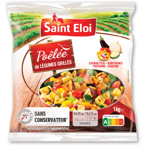 POÊLÉE DE LÉGUMES GRILLÉS SURGELÉE 
