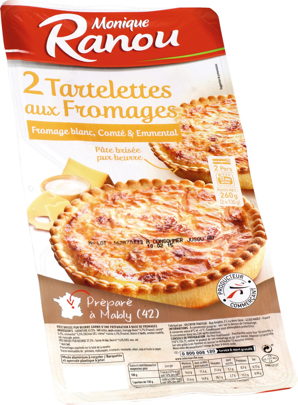 2 TARTELETTES AUX FROMAGES monique ranou 3250391524808 monique ranou 2 TARTELETTES AUX FROMAGES monique ranou 3250391524808 monique ranou