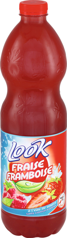 BOISSON FRAISE FRAMBOISE LOOK