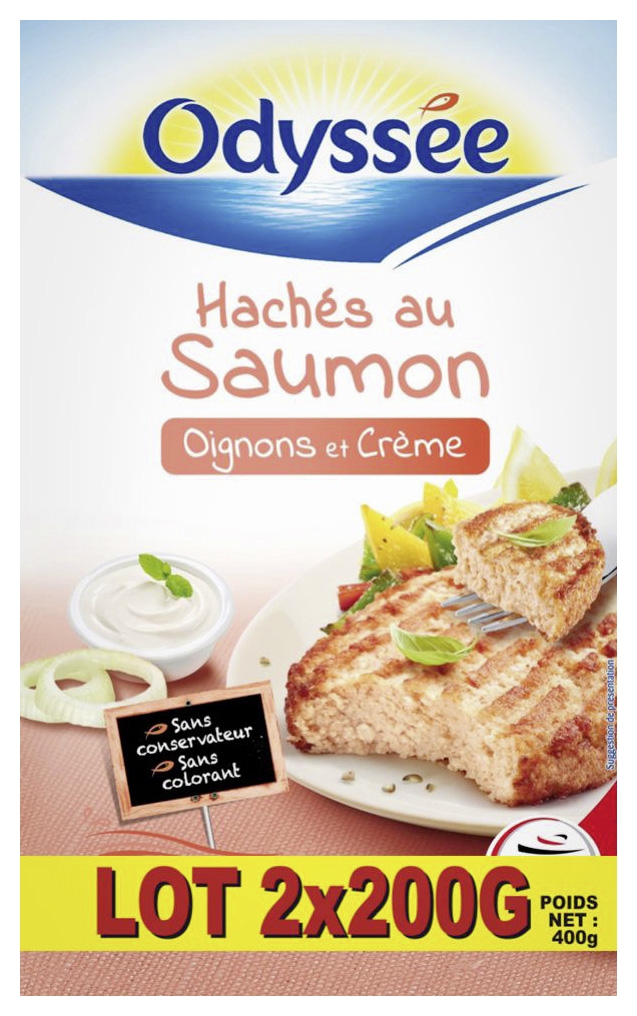 Hachés au saumon Odyssée
