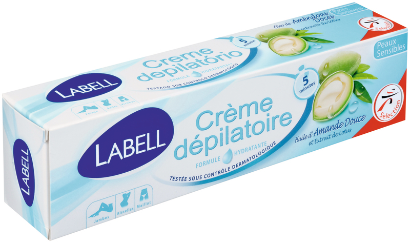 CREME DEPILATOIRE PEAUX SENSIBLES LABELL