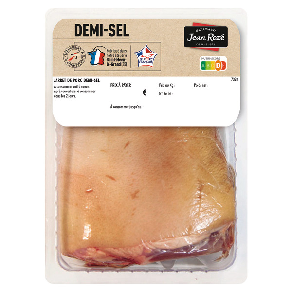 JEAN ROZÉ JARRET DEMI-SEL 
 code EAN 3250391547654 