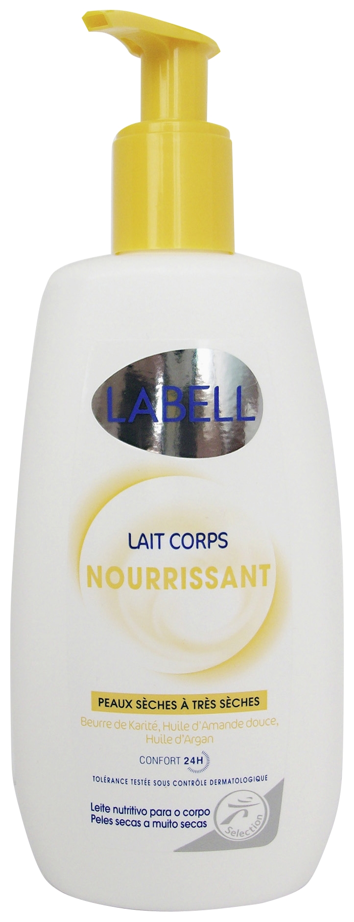 Lait corps nourrissant karité amande Labell