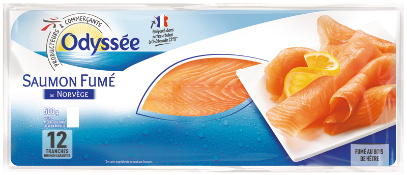 SAUMON FUMÉ NORGÈVE (1) odyssée