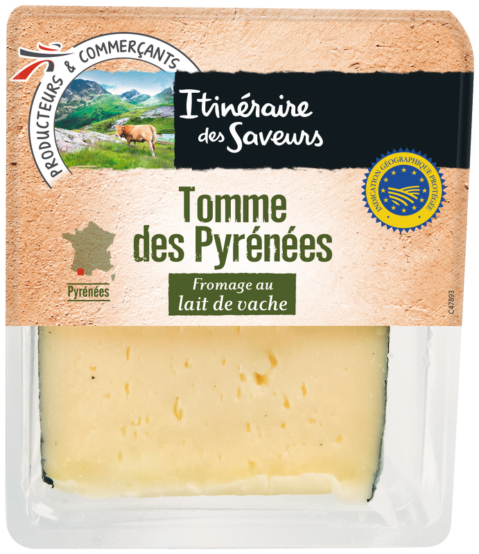 TOMME DES PYRÉNNÉES I.G.P Itinéraires des Saveurs